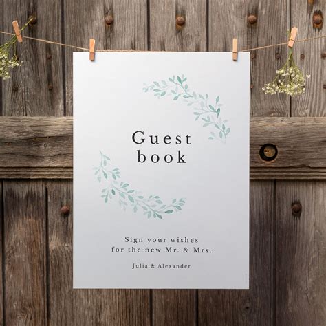 Wedding Guest Book Messages Rosemood