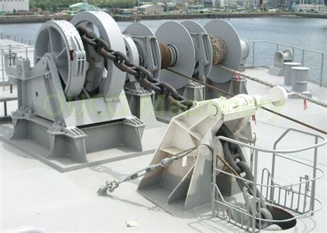 High Stability Marine Deck Winches Fixed Type Hydraulic Anchor Winch