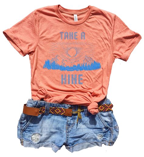 Take A Hike Shirt Cute Graphic Tees For Hippie Clothes For Boho Tees Pilihax