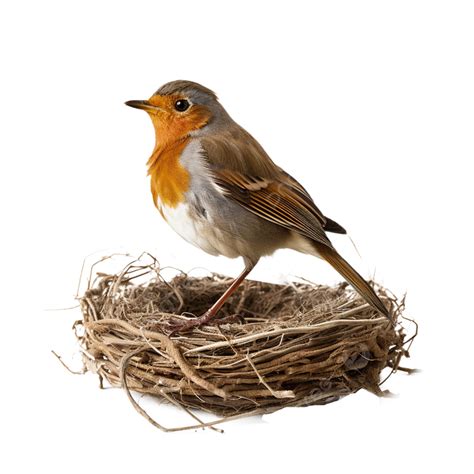 Guardian Of Life Robin Bird Protecting Its Nest, Bird, Robin, Robin Bird PNG Transparent Image ...