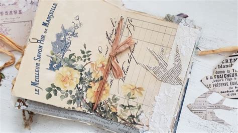 Faded Florals Junk Journal By Heather Naggy