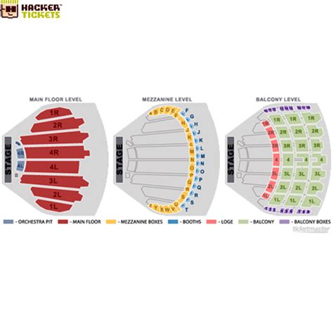 Chicago Theatre Detailed Seating Chart Infoupdate Org