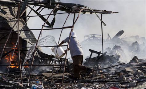 At Least 31 Dead 72 Hurt In Mexico Fireworks Market Blast