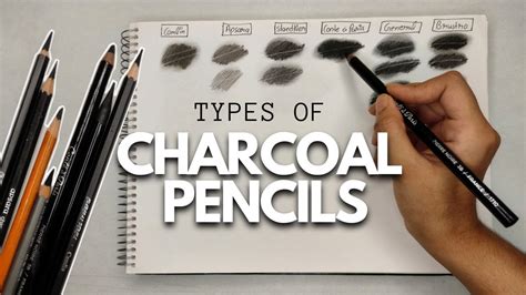 CHARCOAL PENCILS I Review Tests I Grading I Best Pencils I Beginner