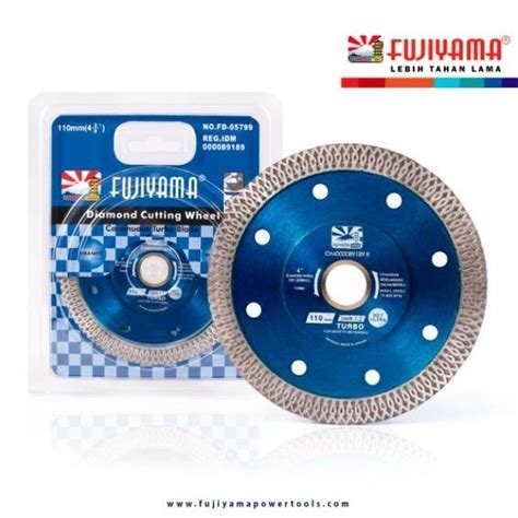 Jual Diamond Wheel Turbo Net Ultra Biru Batik Inch Fujiyama Kota