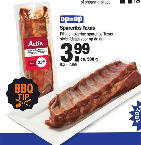 Spareribs Texas Gr Aanbieding Bij Aldi