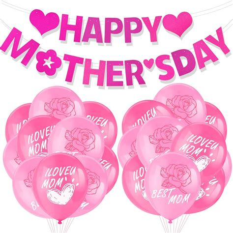 Howaf Mothers Day Decorations Mothers Day Balloons Mothers Day Balloon