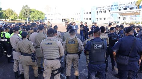 Forças de Segurança deflagram Operação Todos pela Vida Palmas Segura