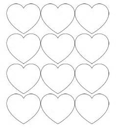 Free Printable Heart Templates – 9 Large, Medium & Small Stencils to ...