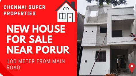 3bhk House Near Porur Chennai Porur Kolapakkam Mugalivakkam