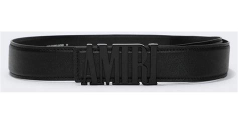 Amiri Classic Belt In White For Men Lyst