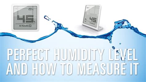 Perfect Humidity Level And How To Measure It Youtube