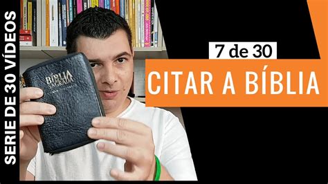 Como Citar A Bíblia no TCC YouTube