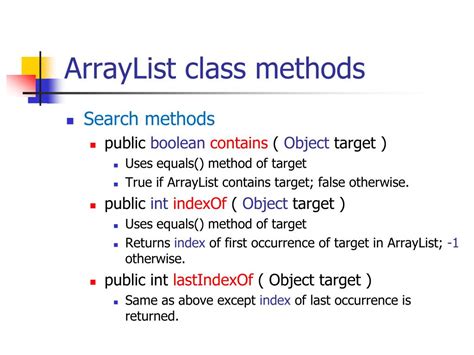 Ppt Review Generics And The Arraylist Class Powerpoint Presentation Free Download Id 305765