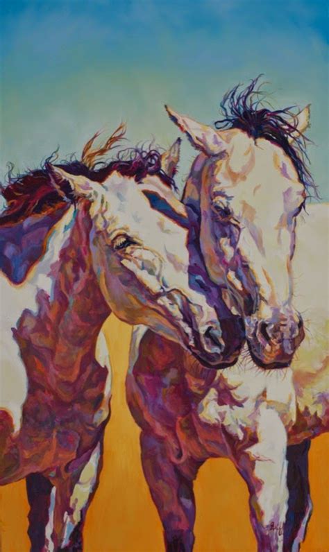 Daily Painters Abstract Gallery: Colorful Contemporary Horse Art ...