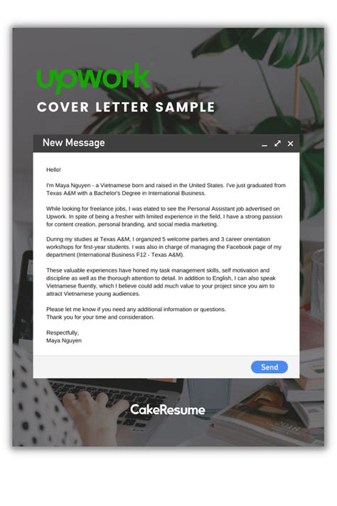 Secrets Of Writing Successful Upwork Cover Letters Cakeresume