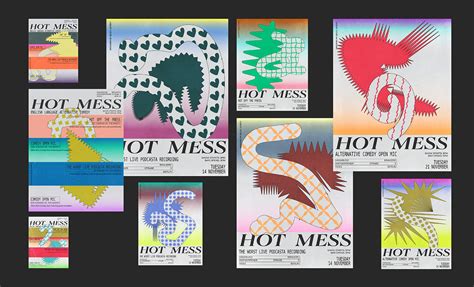 Hot Mess Comedy Show Behance