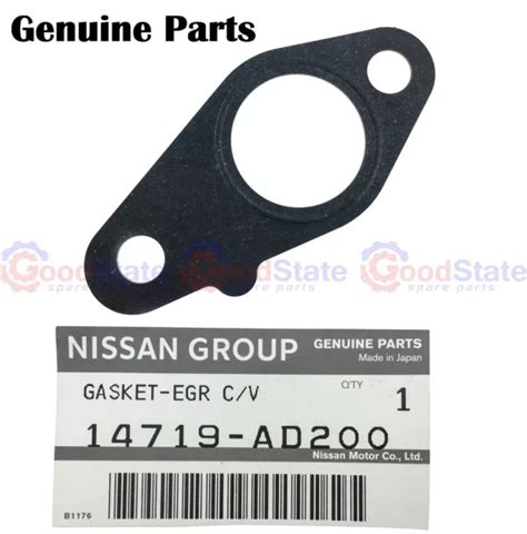 GENUINE NISSAN PATROL GU Y61 Navara D22 ZD30 3L EGR Pipe Lower Gasket