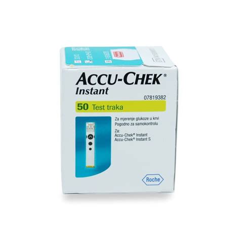 Accu Chek Instant Strips 50 S Al Thiqa Pharmacy