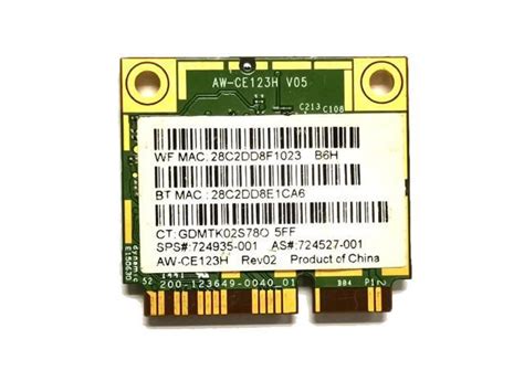 Broadcom BCM94352HMB 867Mbps Mini PCI E 2 4G 5G WIFI 802 11a B G N Ac