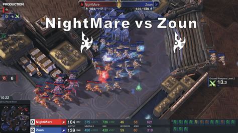 Starcraft Ii Iem Katowice Feb Nightmare P V Zoun P Youtube