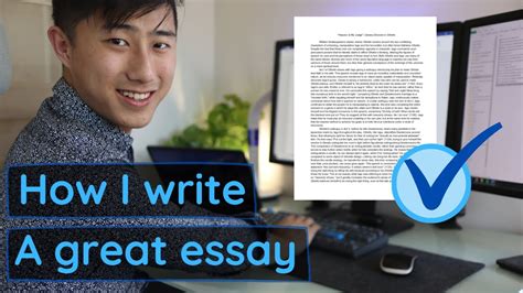 How To Write A Good Essay High School Essays Youtube