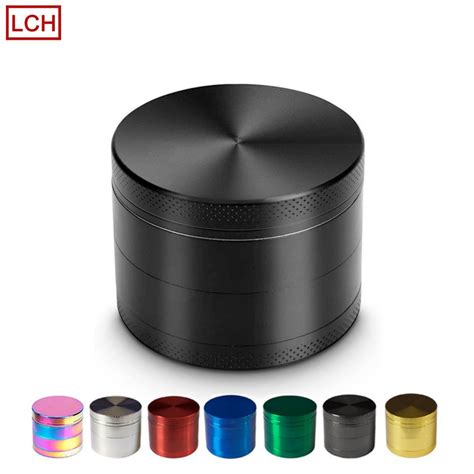 Cnc Machining Layer Aluminum Alloy Herb Tobacco Grinder Smoking Pipe