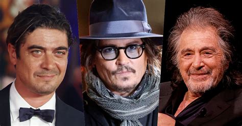 Mod La Foto Di Johnny Depp Con Riccardo Scamarcio E Al Pacino Dal Set