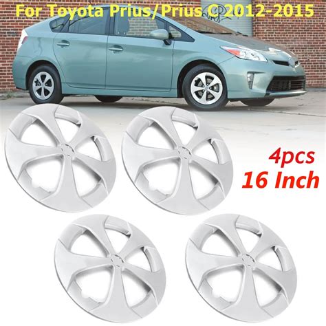 Pcs Spoke Silver Hubcap Wheel Cover For Toyota Prius Prius C