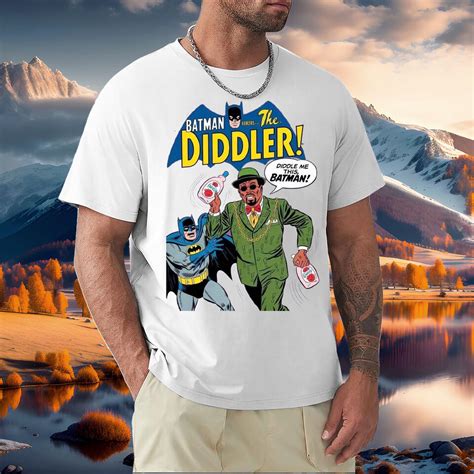 Scandal Diddle Me This Batman Versus The Diddler Funny T Shirt