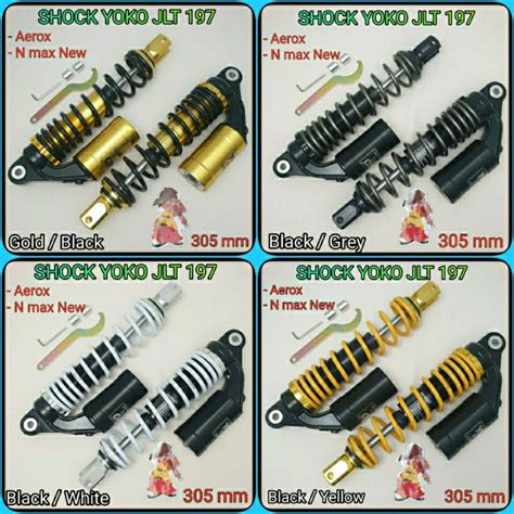 Jual Shockbreaker Aerox New Old Yoko Jlt Aerox Nmax Baru