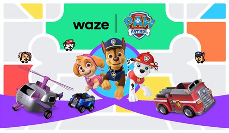 Paw Patrol Joins Forces With Waze Anb Media Inc