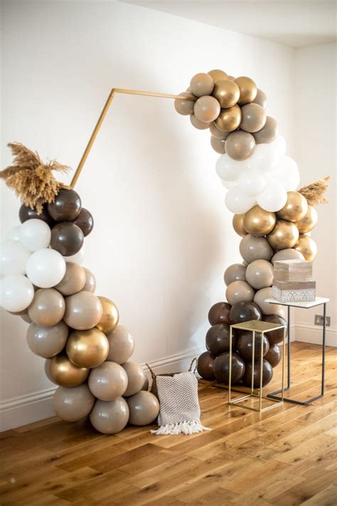 Boho Balloon Arch Kit Brown Balloon Garland Wedding Etsy