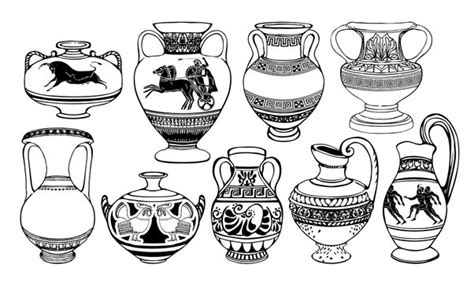 Ancient Greek Patterns On Vases