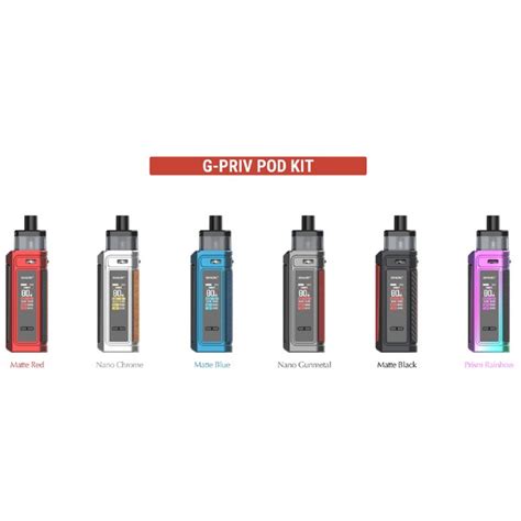 Smok G Priv Pro W Pod Kit Ml Smok