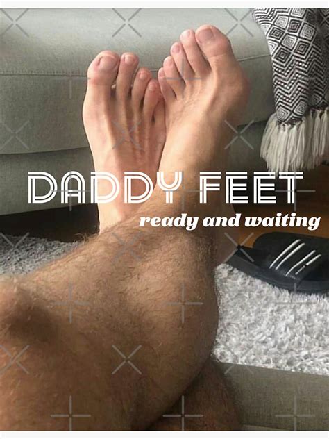 Hot Daddy Feet Ready And Waiting Sticker For Sale By Mikewilder Redbubble