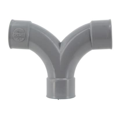 MMSC Coude Double évacuation PVC Nicoll