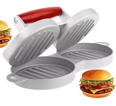 Molde Para Hacer Hamburguesas Molde Doble Burger Press Cuotas Sin