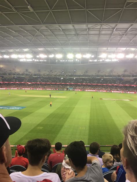 First time In Australia, First ever Big Bash game. What an Atmosphere