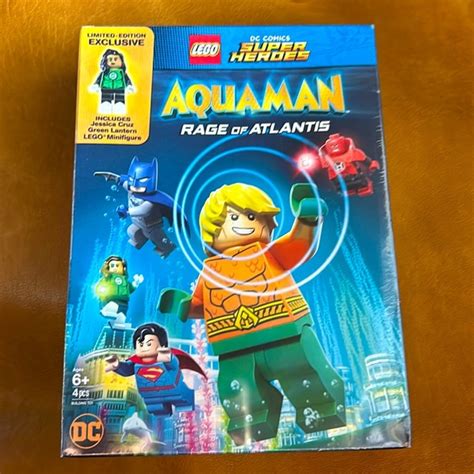 Lego Media Lego Dc Comics Super Heroes Aquaman Rage Of Atlantis