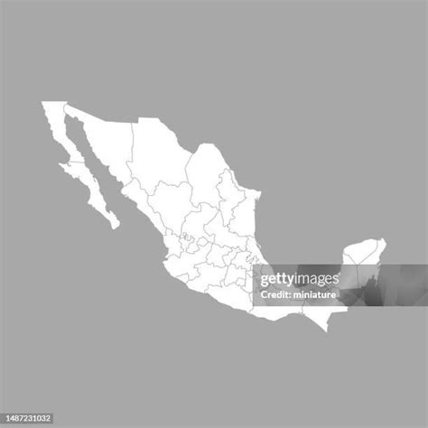 Mexico Map High Res Vector Graphic Getty Images
