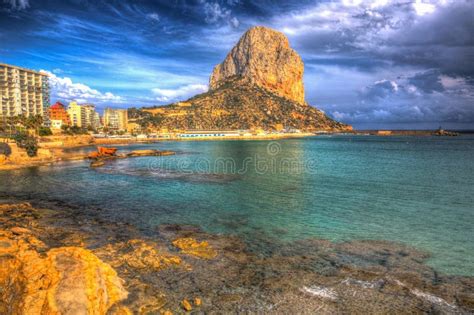 Roca Emblem Tica De La Atracci N Tur Stica De Calpe Costa Blanca Imagen