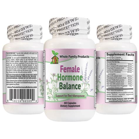 Female Hormone Balance Support Peri Menopause Overcome Infertility