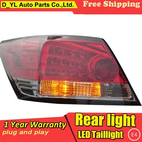 Car Styling Tail Lamp For Honda Accord Led Tail Light 2008 2013 New Altis Led Rear Lamp Led Drl