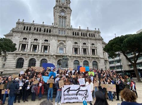 Periodistas Portugueses Del Grupo Global Media Protestan Por No Cobrar