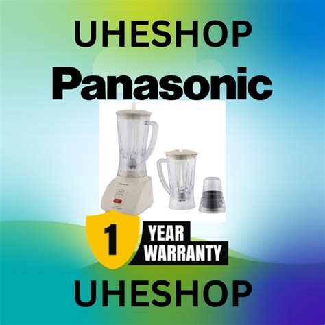 Panasonic Blender With L Twin Saber Cutter Jug Dry Mill Mx S