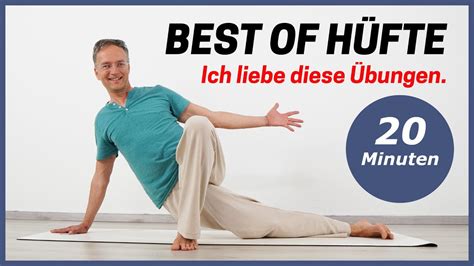 Yoga Hüftöffner Meine 4 Lieblingsübungen Für Die Hüfte 20 Minuten Youtube