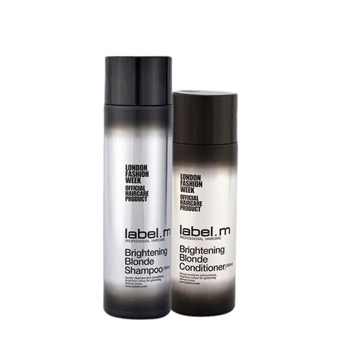 Label M Brightening Blonde Shampoo 250ml Conditioner 200ml Hair Gallery