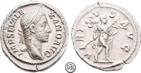 Severus Alexander 222 235 Denar 228 231 N Chr Roma Kaiser Mit