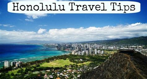 Travel Tips Things To Do In Honolulu Hawaii Oahu Vacation Vacation Destinations Dream